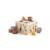 Cube à formes en bois - Puzzle Pixie Land - Sebra BEIGE 1 - vertbaudet enfant 