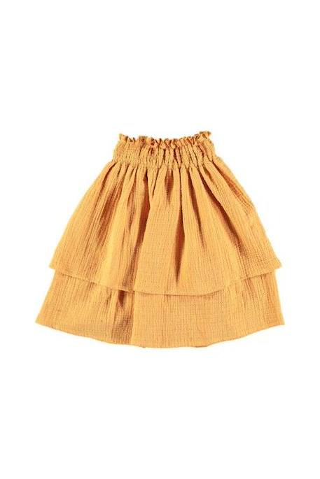 Jupe fille Plume ORANGE 1 - vertbaudet enfant 