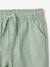 Pantalon léger en lin et coton bébé vert sauge 3 - vertbaudet enfant 