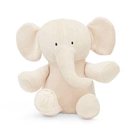 Peluche Elephant Jollein - Nougat - Bébé - 36x30x17 cm BEIGE 1 - vertbaudet enfant 