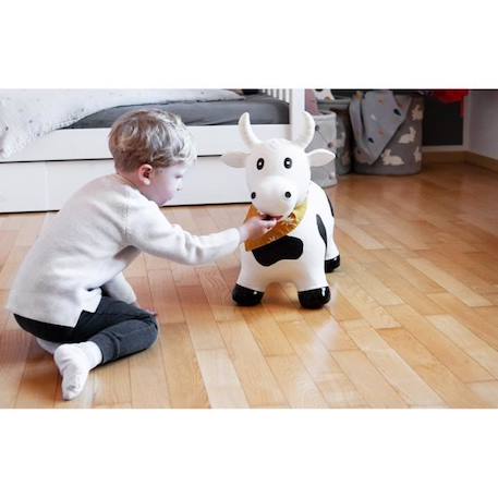 porteur gonflable, Vache NOIR 2 - vertbaudet enfant 