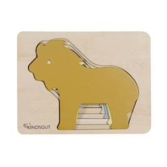 Jouet-Jeux éducatifs-Puzzles-Jeu d'éveil - Puzzle lion