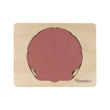 Jeu d'éveil - Puzzle coquille ROSE 1 - vertbaudet enfant 