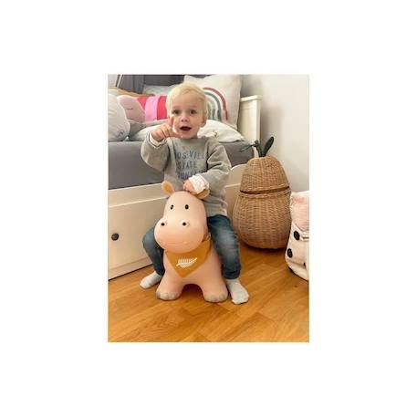 porteur gonflable, hippo BEIGE 3 - vertbaudet enfant 