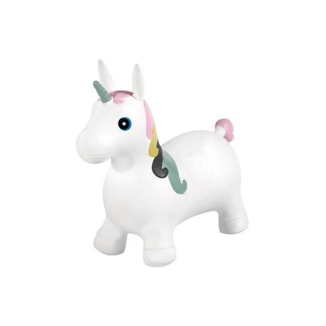 porteur gonflable, Licorne BLANC 1 - vertbaudet enfant 