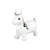 porteur gonflable, Licorne BLANC 1 - vertbaudet enfant 