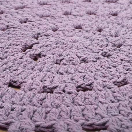 Tapis rond Alma Mauve  - NATTIOT - Coton VIOLET 4 - vertbaudet enfant 