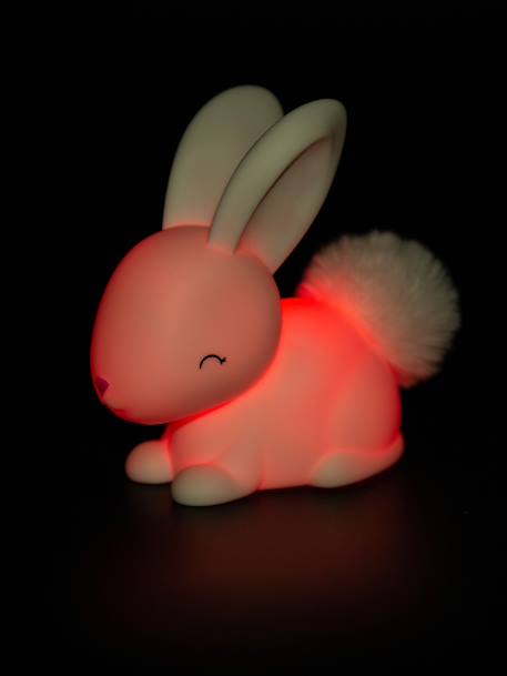 Mini veilleuse Lapin blanc - DHINK KONTIKI blanc 3 - vertbaudet enfant 