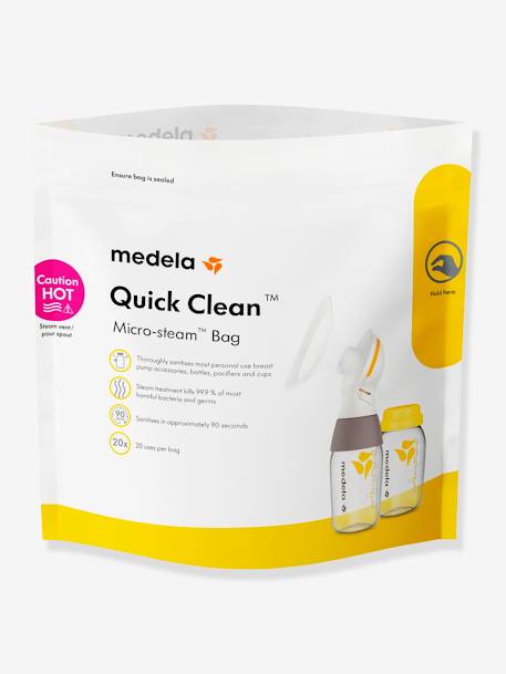 Boîte de 5 sachets de désinfection Quick Clean MEDELA pour micro-ondes  2 - vertbaudet enfant 