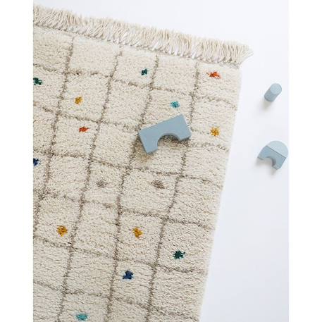 Tapis enfant bohème  RITTAH - Nattiot MULTICOLORE 4 - vertbaudet enfant 