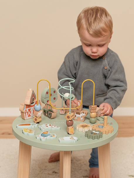 Table d'Activités - LITTLE DUTCH Flower & butterfly+Little Farm+mouette sailor 8 - vertbaudet enfant 