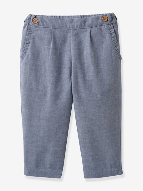 Bébé-Pantalon chambray bébé CYRILLUS