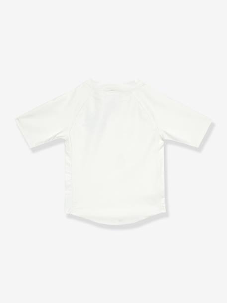 Tee-shirt anti-UV bébé Arc-en-ciel LÄSSIG manches courtes blanc+écru+rose poudré+vert 5 - vertbaudet enfant 