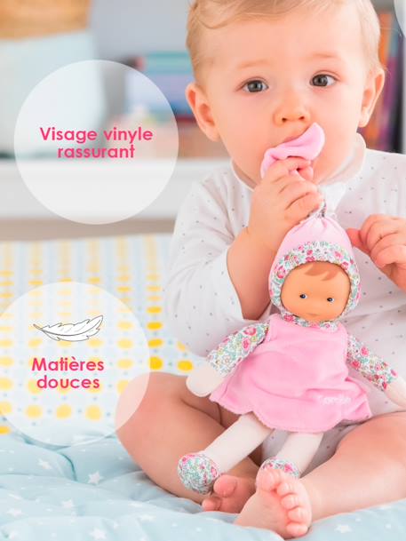 Doudou bébé Miss rose jardin en fleurs - COROLLE rose 7 - vertbaudet enfant 