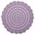 Tapis rond Alma Mauve  - NATTIOT - Coton VIOLET 1 - vertbaudet enfant 