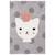 Tapis Lola Polka - 120 x 170 cm - Oeko Tex - Nattiot GRIS 1 - vertbaudet enfant 