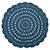 Tapis rond Alma Bleu  - NATTIOT - Coton BLEU 2 - vertbaudet enfant 