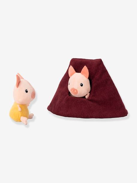 Maison du loup et des 3 petits cochons LILLIPUTIENS multicolore 7 - vertbaudet enfant 