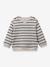 Sweat rayé en coton bio CYRILLUS rayé marine 1 - vertbaudet enfant 