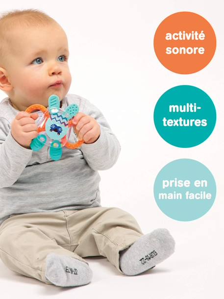 Hochet lapin - LUDI turquoise 3 - vertbaudet enfant 