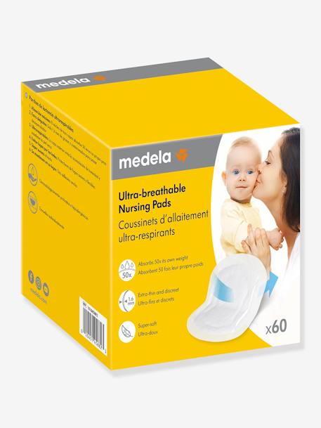 Boîte de 60 coussinets d’allaitement ultra-respirants MEDELA blanc 2 - vertbaudet enfant 