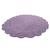 Tapis rond Alma Mauve  - NATTIOT - Coton VIOLET 3 - vertbaudet enfant 