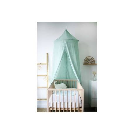 Ciel De Lit Trois Kilos Sept - Vert Sauge 60x260 Cm VERT 3 - vertbaudet enfant 