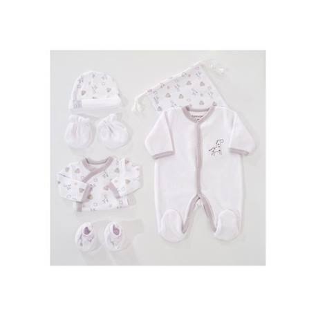 Kit de naissance  - Trois Kilos Sept BLANC 1 - vertbaudet enfant 