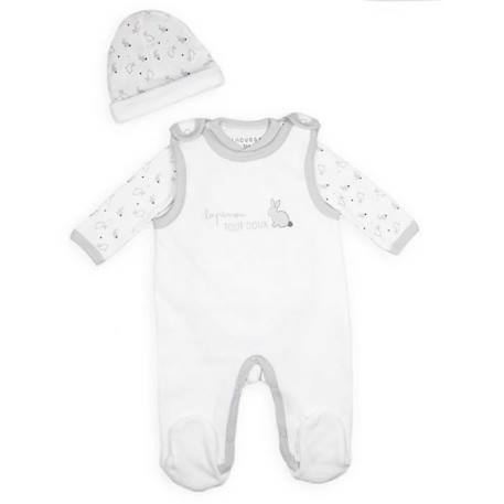 Trousseau De Naissance Trois Kilos Sept - Blanc  0 Mois BLANC 1 - vertbaudet enfant 