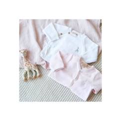 -Dors bien Y Rose - TROIS KILOS SEPT - 1mois - Velours drop needle - 50% coton bio / 50% Polyester