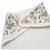 Bavoir Bandana Fleurs Retro - JOLLEIN - Mixte - 100% coton-jersey - Blanc, rose et vert BLANC 3 - vertbaudet enfant 