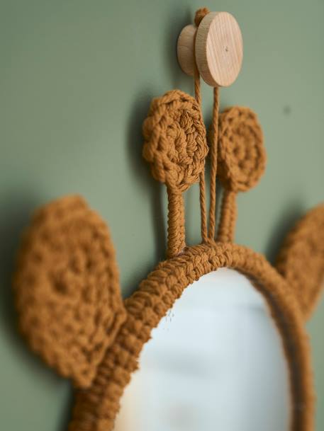 Miroir girafe tricot camel 4 - vertbaudet enfant 