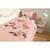 DISNEY - Housse de couette Mickey et Minnie 140x200 cm + 1 Taie d'oreiller 63x63 cm - 100% Coton - Rose ROSE 2 - vertbaudet enfant 