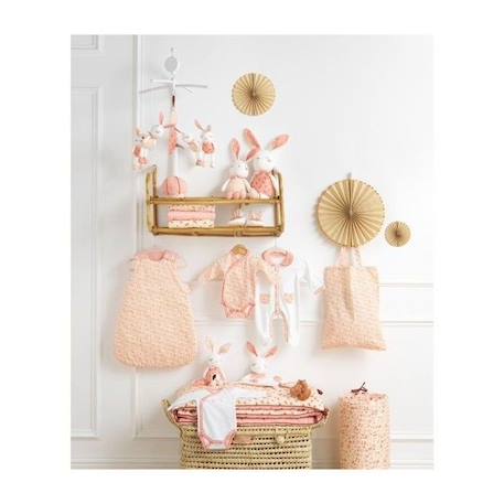 Bonnet de naissance en coton ROSE 3 - vertbaudet enfant 