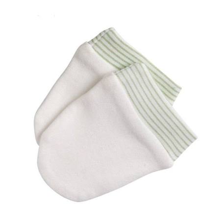 Lot bonnet et moufles bébé en coton VERT 3 - vertbaudet enfant 