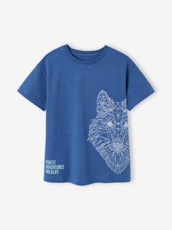 -Tee-shirt motif loup garçon