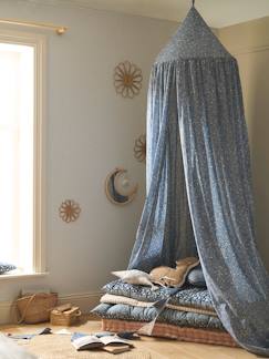 Chambre et rangement-Chambre-Ciel de lit en coton lavable motif fleur INDIA