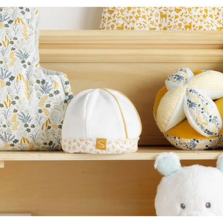 Bonnet de naissance en coton BLANC 3 - vertbaudet enfant 