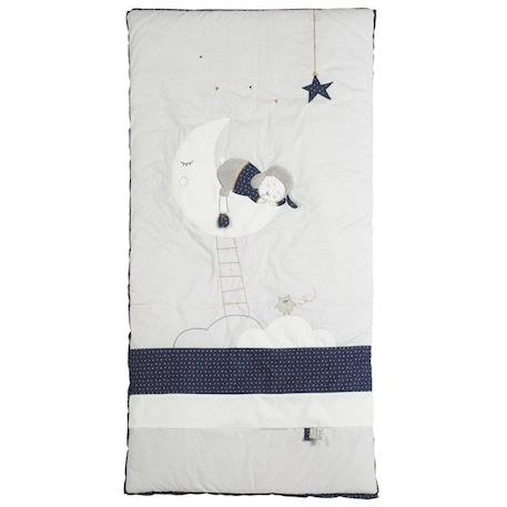 Edredon pour lit bébé en coton gris perle - Merlin - 70x140cm - Chaleur et confort GRIS 1 - vertbaudet enfant 