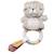 Hochet - Timouki - Ours en velours beige - Mixte - A partir de 1 mois BEIGE 2 - vertbaudet enfant 