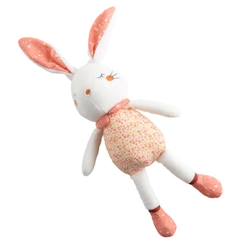 -Doudou en velours blanc