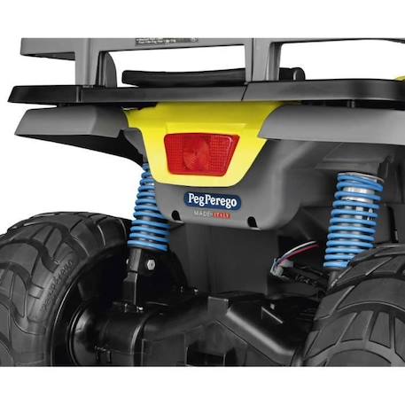 QUAD électrique - POLARIS SPORTSMAN PRO CITRUS- PEG PEREGO JAUNE 4 - vertbaudet enfant 