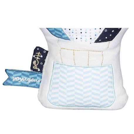 Coussin mongolfiere en coton bleu BLEU 2 - vertbaudet enfant 