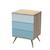 Commode 3 tiroirs en bois BLEU 1 - vertbaudet enfant 