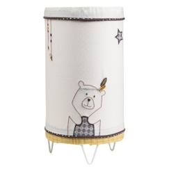 Linge de maison et décoration-Luminaire enfant à  poser en coton beige