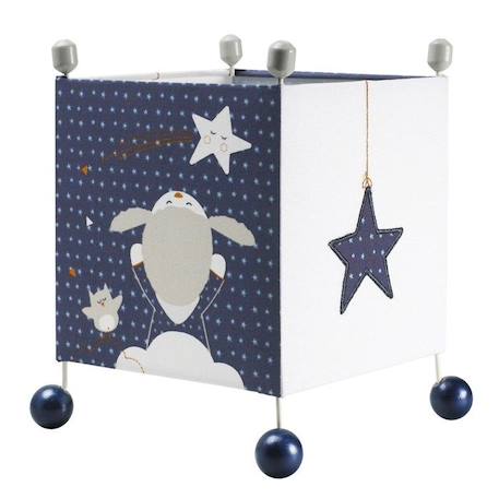 Luminaire enfant à  poser en Tissu Bleu BLEU 1 - vertbaudet enfant 