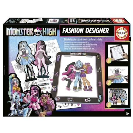 Jeu de mode - EDUCA - Fashion Designer Monster High NOIR 2 - vertbaudet enfant 