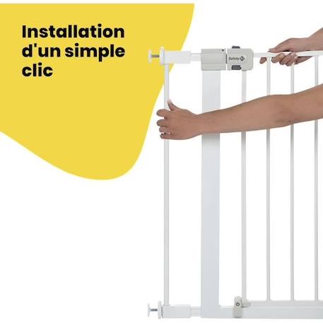 SAFETY 1ST Extension de barrière de sécurité 7 cm Blanc Métal BLANC 3 - vertbaudet enfant 