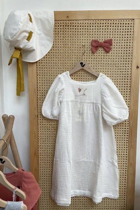 Robe fille Farfalla BLANC 5 - vertbaudet enfant 