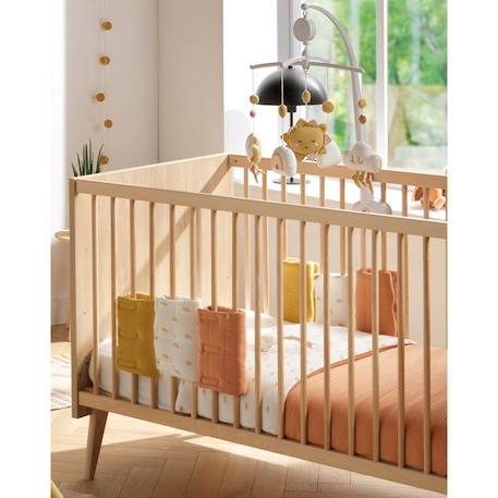 Protections de barreaux de lit en coton Sunlight JAUNE 3 - vertbaudet enfant 